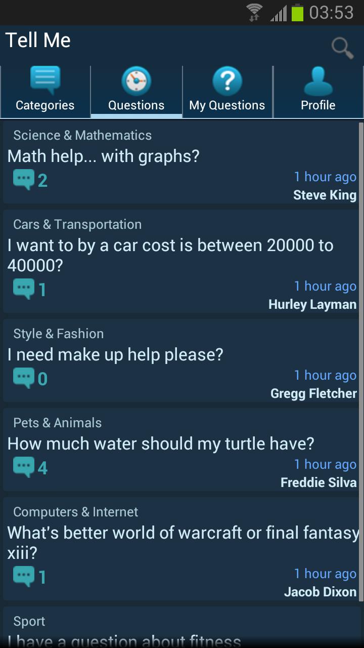 Question answering Q&amp;A(NO ADS) Screen 3