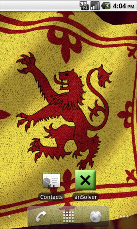 3D Royal Standard of Scotland Screen 2