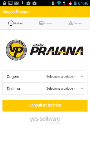 Praiana - Horários