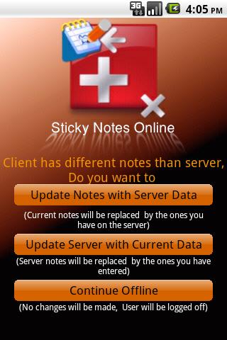 Sticky Notes Online Screen 2