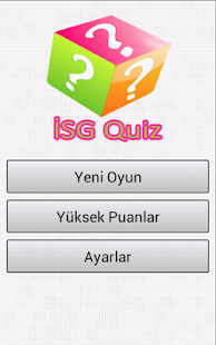 Free İSG Quiz APK for Android
