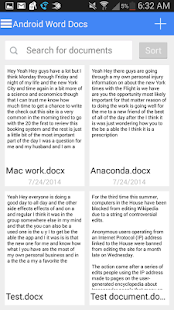 Word Docs for Android