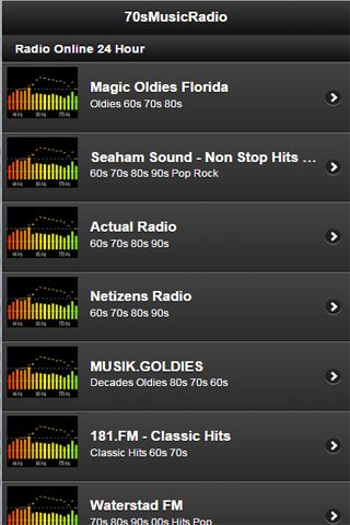 【免費音樂App】70s Music Radio-APP點子