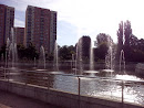 Park z fontannami na Stegnach