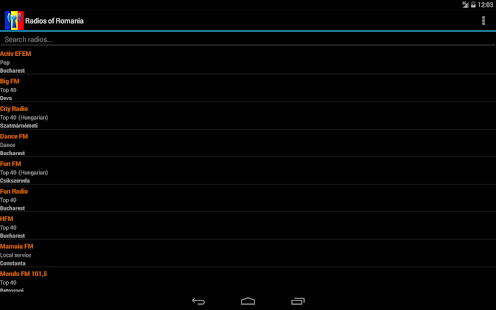 Radios of Romania Screenshots 0