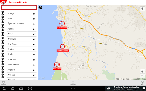 【免費天氣App】Praia Directo FundaçãoVodafone-APP點子