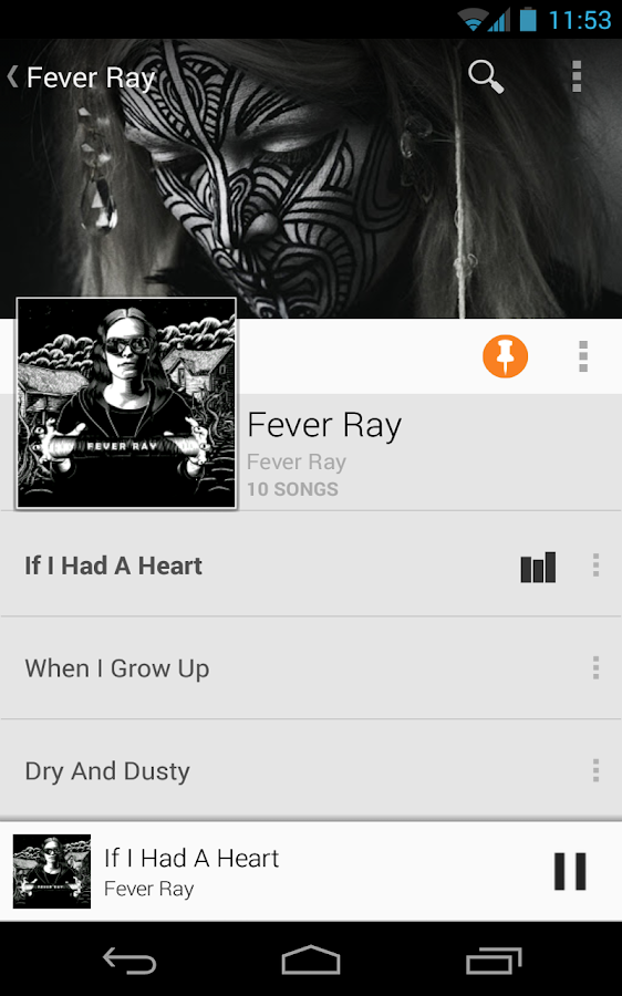 Google Play Music Android