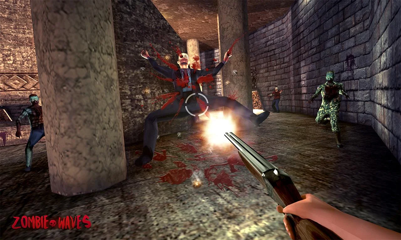 Trigger Zombie Waves Strike 3D - screenshot