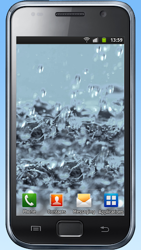 【免費個人化App】Water drops live wallpaper-APP點子