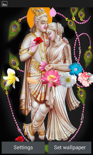 【免費個人化App】Radha Krishna Live Wallpaper-APP點子