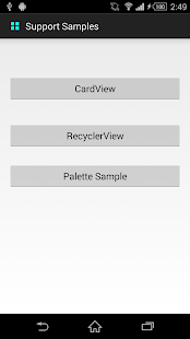 Support library Samples Screenshots 0