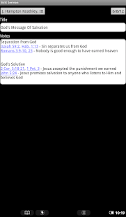 Sermon Notes Screenshots 0