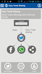 Free Easy Tweet Sharing APK for Android