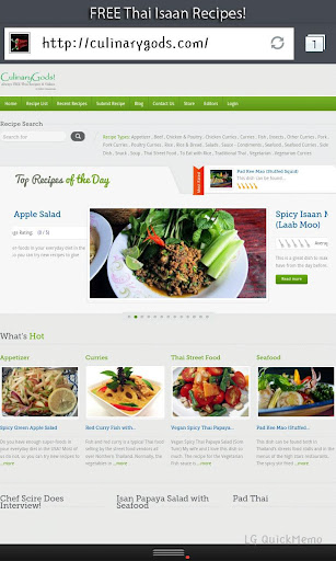 CulinaryGods FREE Thai Recipes