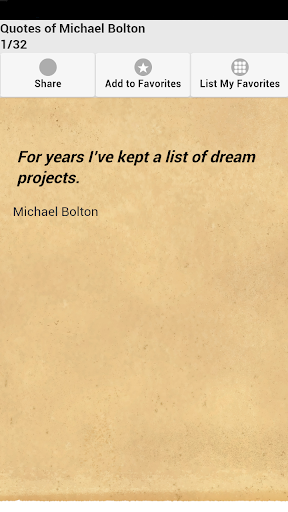 Quotes of Michael Bolton