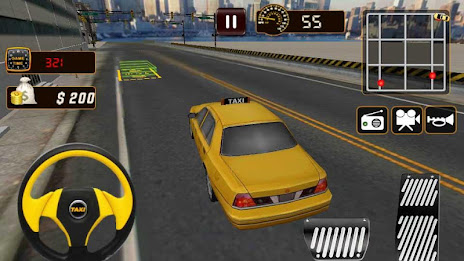 Super Taxi Parking Driver 3D poster 6