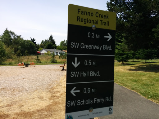 Fanno Creek Regional Trail Greenway Marker