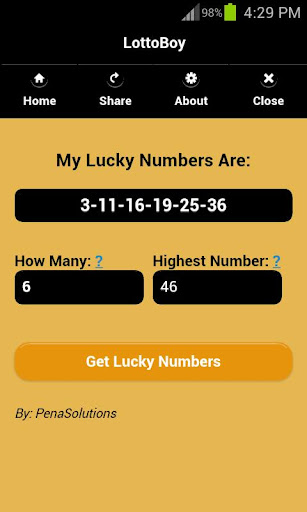 LottoBoy - Lotto Picks Free