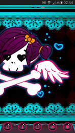 Emo růžové styl GO Launcher EX poster 5