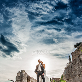 by Zeljko Marcina - Wedding Bride & Groom