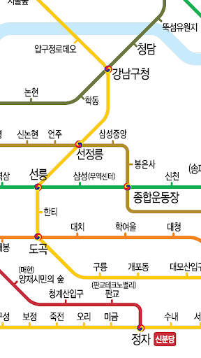 ソウル地下鉄路線図