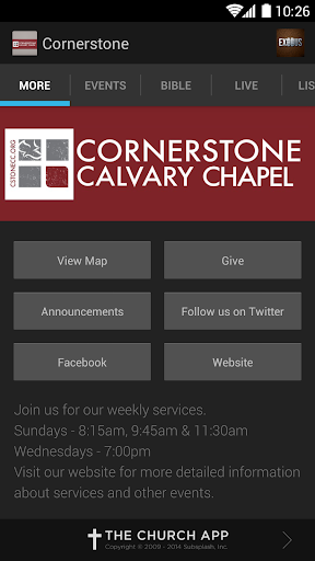 免費下載生活APP|Cornerstone Calvary Chapel app開箱文|APP開箱王