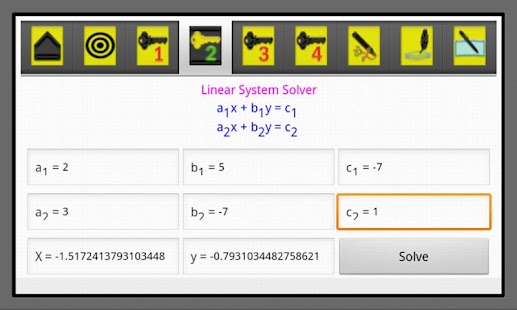 Algebra Tests & Solutions Screenshots 3