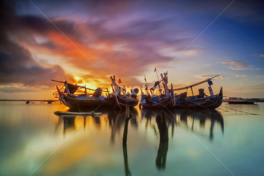 The 4 Team by Bayu Adnyana - Transportation Boats