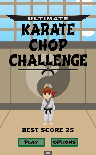 Karate Chop Challenge