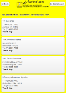 Click2Find Yellow Pages Screenshots 7
