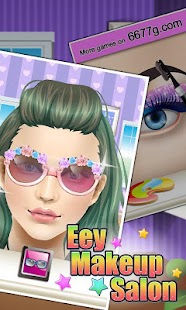 Eyes Makeup Salon - kids games - screenshot thumbnail