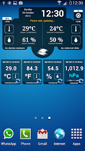 Thermometer Galaxy S4 - screenshot thumbnail