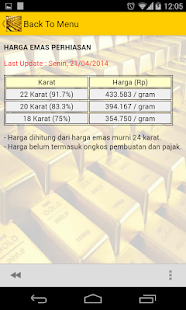 Info Harga Emas Screenshots 4