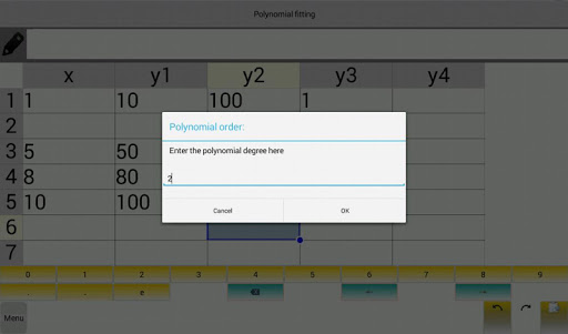 【免費商業App】Curve Fitting & Matrix Solver-APP點子