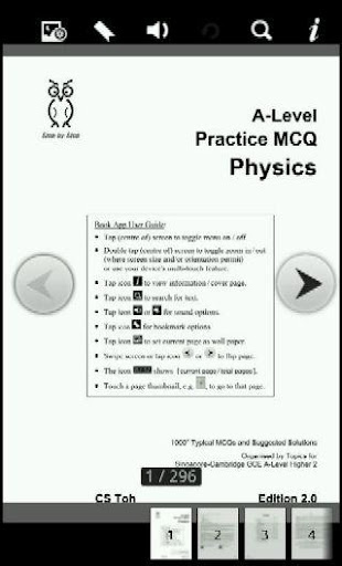 A-Level MCQ Physics H2