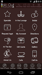 blo Out Lounge and Colour Bar poster 2