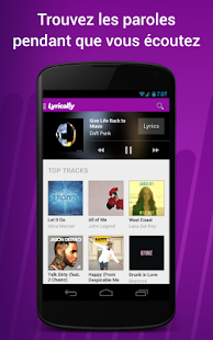  Lyrically - Paroles Musique – Vignette de la capture d'écran  