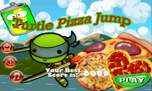 Turtle Pizza Jump Free