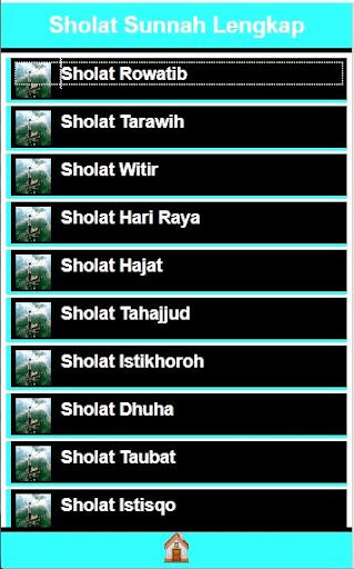 Sholat Sunnah Lengkap