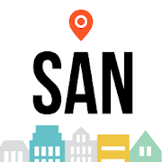 Santorini city guide(maps)  Icon