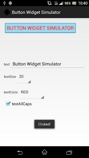 【免費工具App】Button Widget Simulator-APP點子