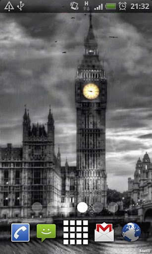 【免費個人化App】London Clock Live Wallpaper-APP點子