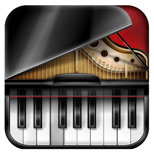 Learn piano game multitouch