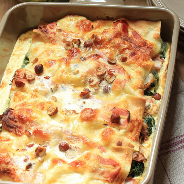 Spinach, Goat Cheese and Bacon Lasagna Breakfast Noodles Recipe Yummly