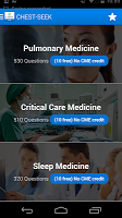 Anteprima screenshot di CHEST SEEK™ for Physicians APK #1