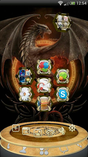 Next Launcher Dragon Theme