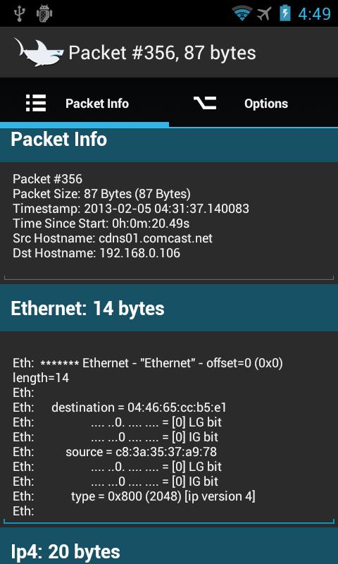    bitShark- screenshot  