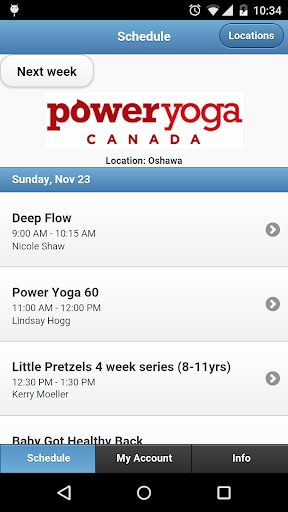 Power Yoga Canada Oshawa