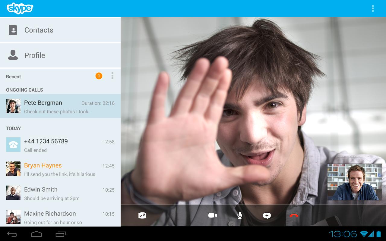 Skype - free IM & video calls - screenshot