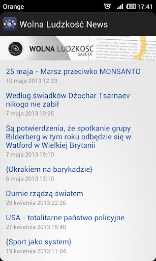 【免費新聞App】Wolna Ludzkość - News-APP點子